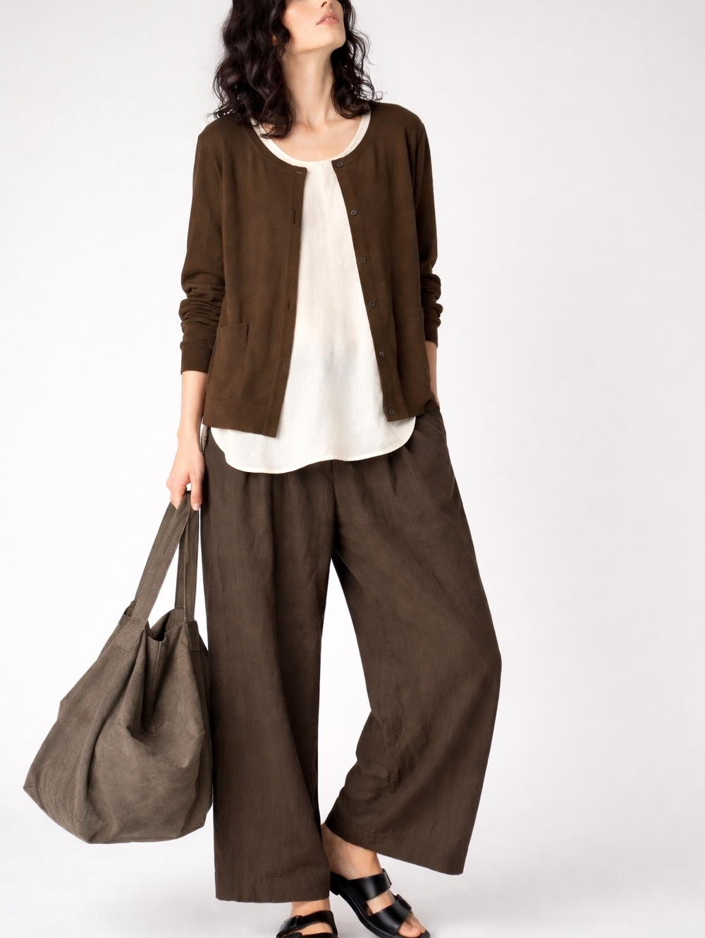 NWT OSKA Black Label Olive Brown  Jacket Size 3